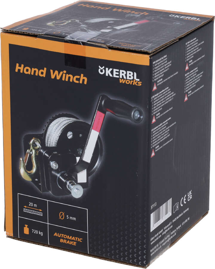 KERBL Seilwinde Hand Winch